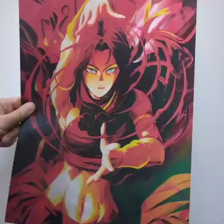 Katara-Jujutsu-Kaisen 3d anime poster