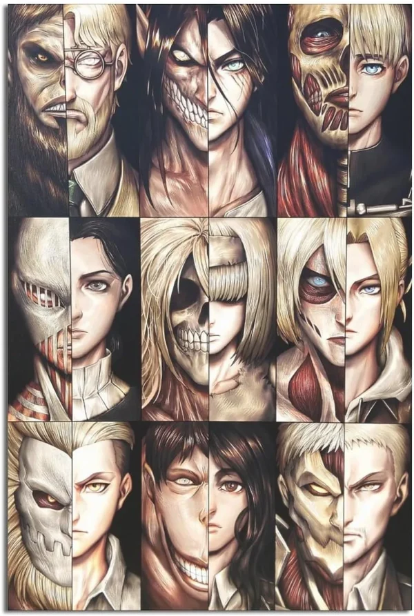 Attack On Titan 9 Lenticular 3D Anime Poster